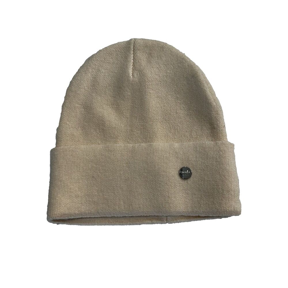 Norla Canada Knit Cream Beige Alpaca Wool Cotton Blend Winter Warm Hat